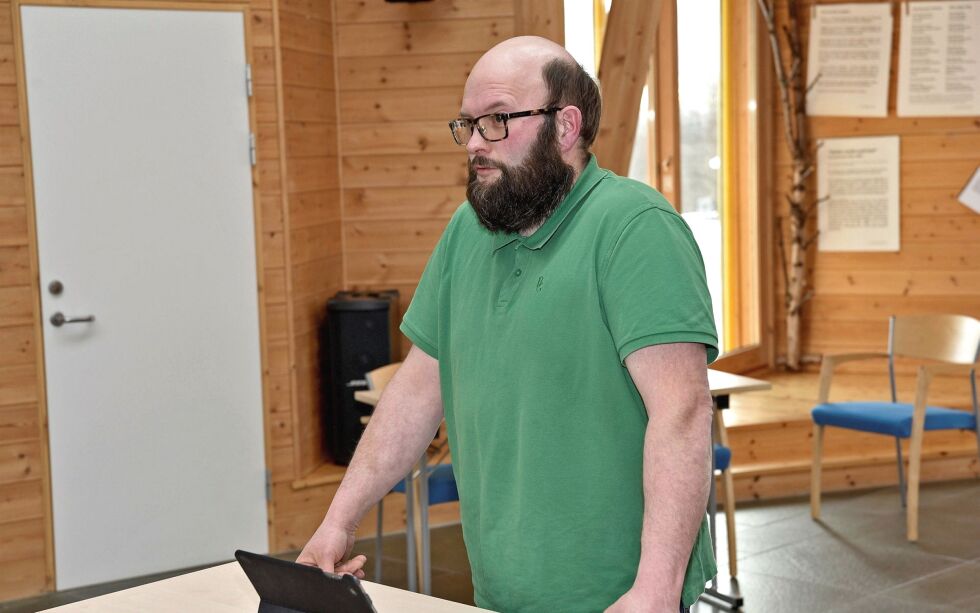 Jon Nikolaisen (Sp) sitter i formannskapet og kommunestyret i Porsanger. Arkivfoto