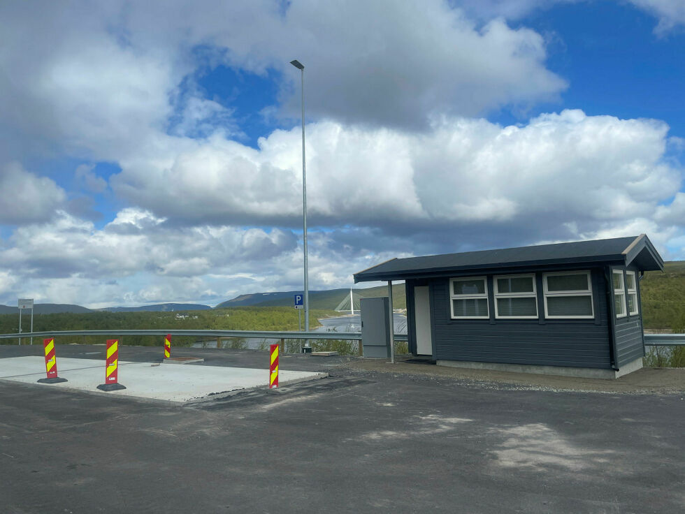Kontrollene ble gjort på Tanabru kontrollplass og ved Kirkenes trafikkstasjon.
 Foto: Birgitte Wisur Olsen
