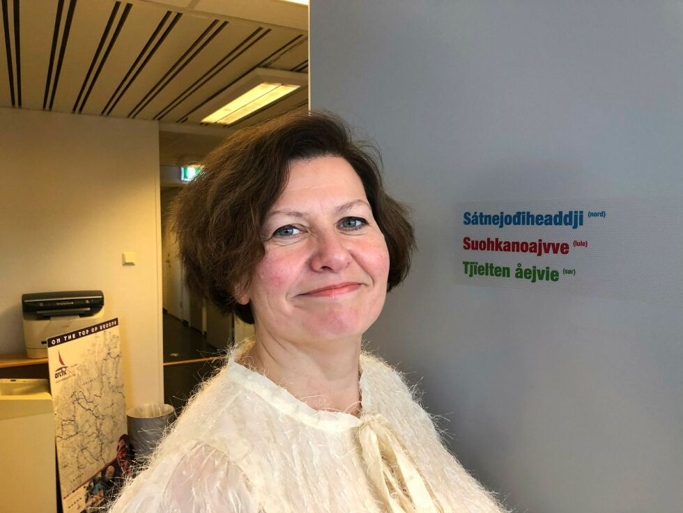 Tanaordfører Helga Pedersen fikk med seg et enstemmig formannskap på at Tana er et naturlig valg som fast rettssted for lagmannsretten.
FOTO: Birgitte Wisur Olsen
 Foto: Birgitte Wisur Olsen