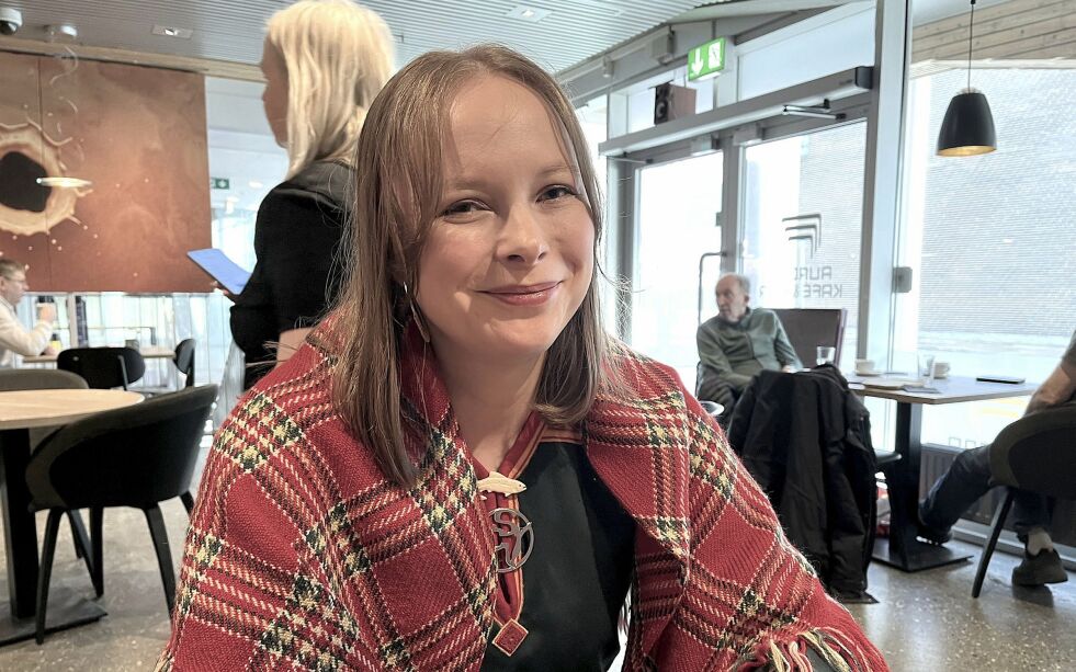 Vi har in­ter­vju­et San­dra Már­já West om Pimp my Gák­ti, et arr­an­ge­ment­et som fin­ner sted un­der Riddu Riđ­đu.
 Foto: Elin M. Wersland