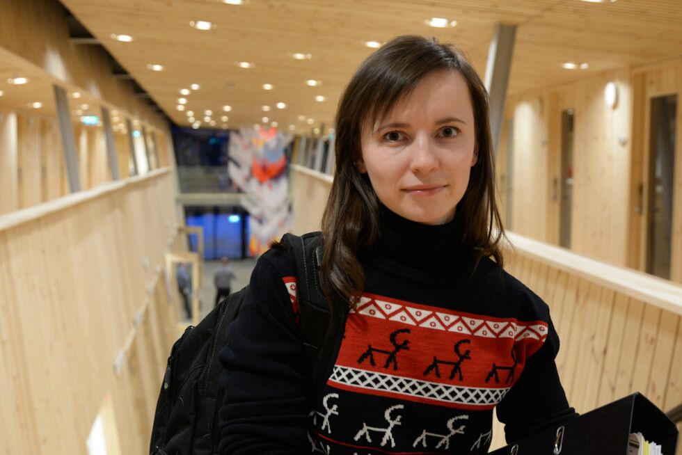 Inger Eline Erisken (Árja) er soleklar på hva Sametinget bør gjøre med avtaleforslaget om Tanavassdraget.
 Foto: Steinar Solaas
