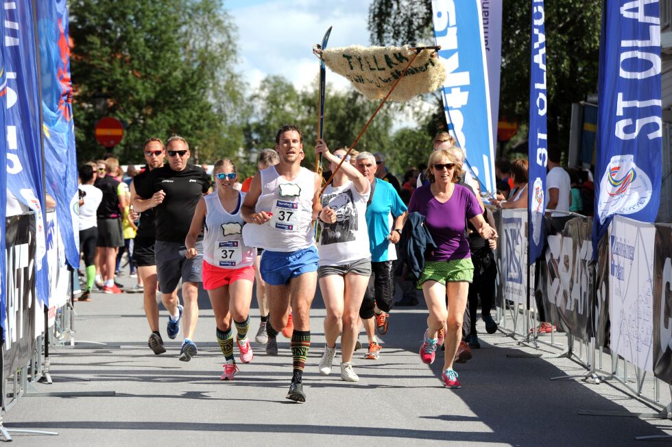 John Kristian Dahl føler han er i rute til kommende sesong. Han gjorde en god figur for slektslaget i sanktolavsloppet og nå venter tre rulleskirenn.
 Foto: Svein Halvor Moe