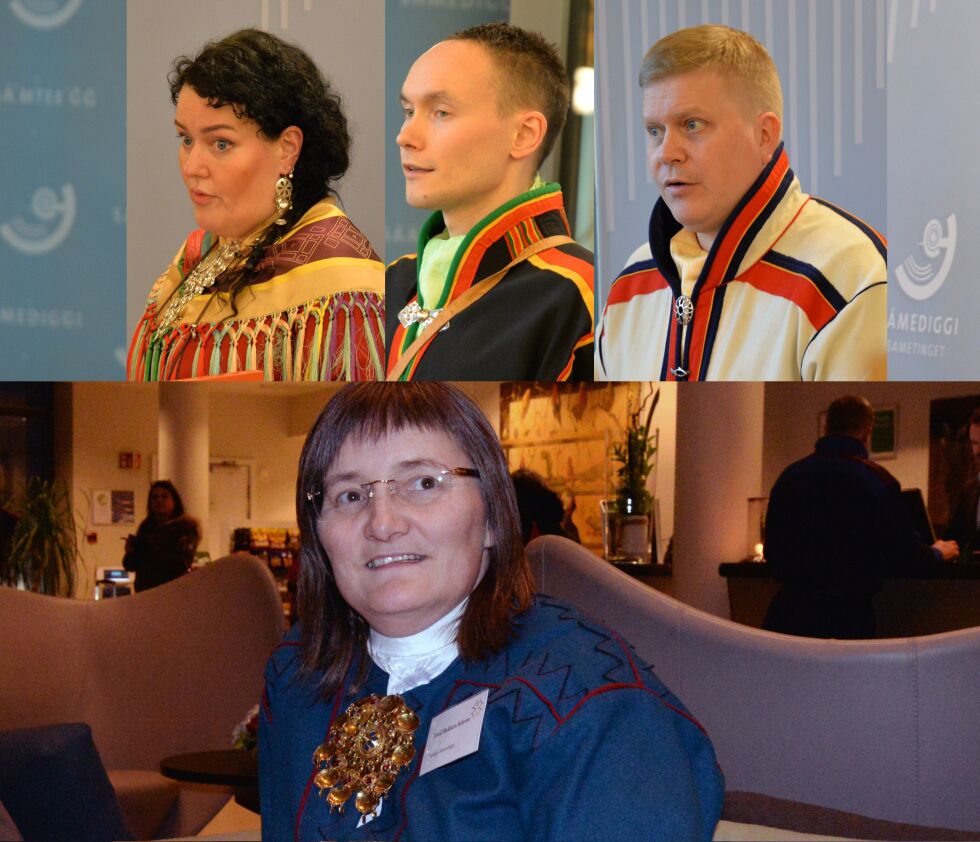 Silje Karine Muotka, Runar Myrnes Balto, Ronny Wilhelmsen og Toril Bakken Kåven.
 Foto: Steinar Solaas/Rita Heitmann