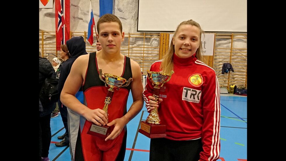 Beste brytere, Anatoly Bogdanov (til venstre), KAK og Gunn Rita Boine, BK Tana
 Foto: Privat