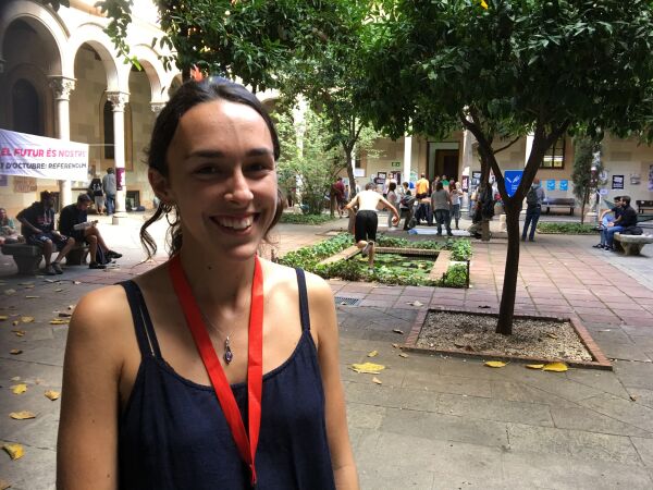 Barcelona: Okkuperer universitet