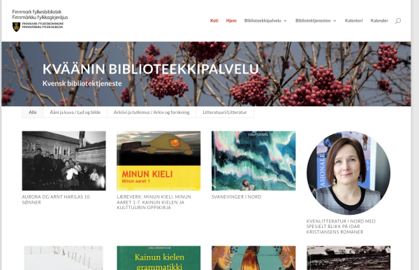 Ny kvænsk bibliotektjeneste