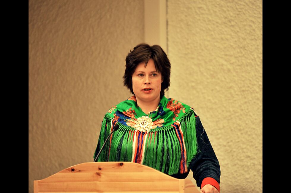 Monica Balto Anti (V) fikk ikke med seg flertallet på opposisjonens forslag om å avgjøre «barnehagesaken» på møtet torsdag.
 Foto: Erik Brenli