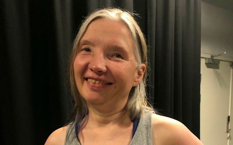 Sálva/Håndtak av Juho-Sire/Siri Broch Johansen handler om forelskelse, et giftig forhold, ettervirkninger av fornorskningen og ulike samiske identiteter. Bildet er tatt i en annen anledning.
 Foto: Lene Ødegard Olsen