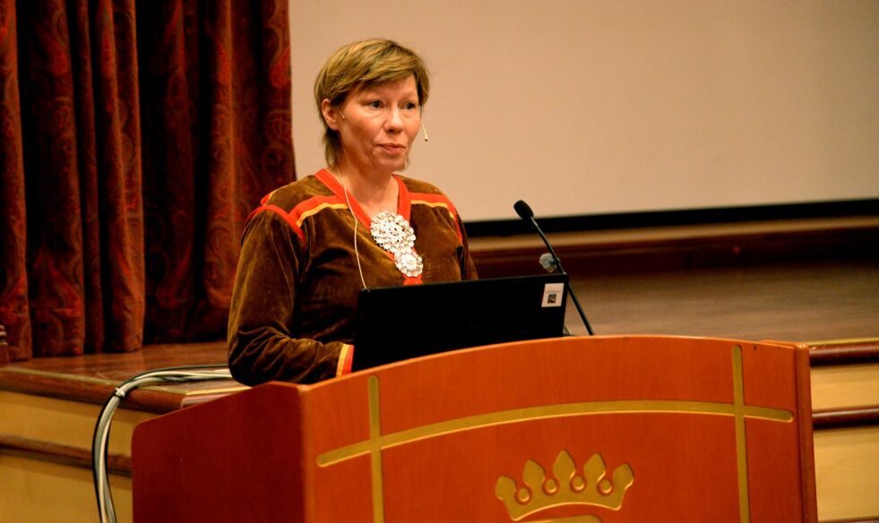 Det samiske samfunnet betaler prisen for veksten i regjeringen satsingsområde konstaterer sametingsråd Ann-Mari Thomassen.
 Foto: Steinar Solaas