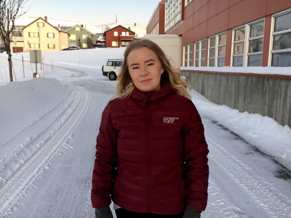 Arbeiderpartiets Agnete Masternes Hanssen mener en makspris på 150 kroner for fullpensjon for de eldre i Porsanger burde holde i massevis.
 Foto: Privat