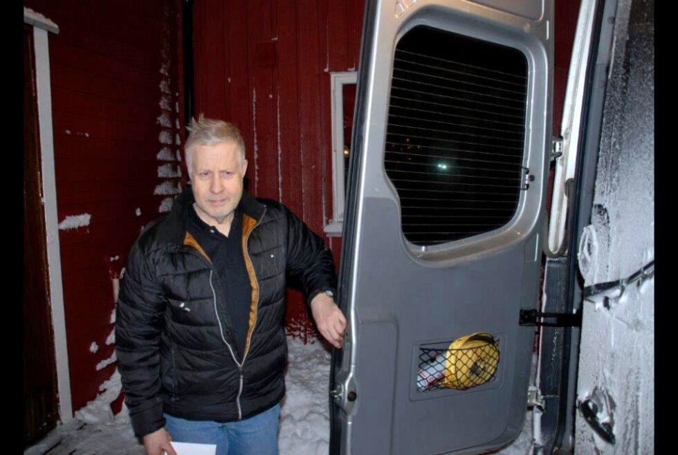 Werner Eriksen.
 Foto: Helge Ovanger