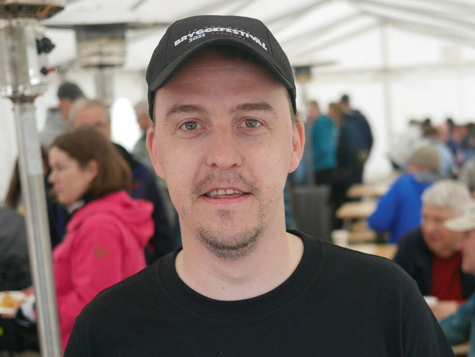Festivalsjef for årets Bryggefestival i Skarsvåg, Andreas Børvik, sier at årets festivalsatsing er den største noensinne.
 Foto: Geir Johansen