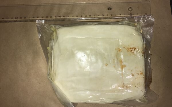 Beslagla 1,3 kilo amfetamin