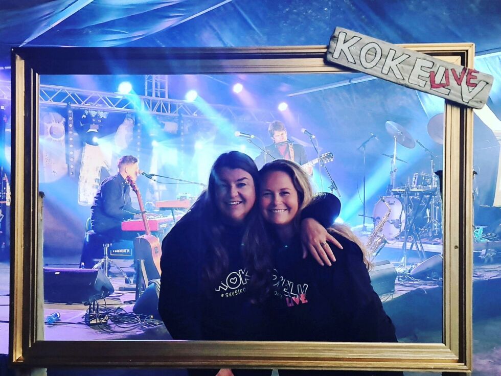 Anita Andersen (til venstre) og Trine Berg tar sats mot en ny festival i Kokelv, etter fjorårets suksess. 
– Vi ønsker å skape bolyst i bygda, sier Anita Andersen. Alle foto: KokelvLive