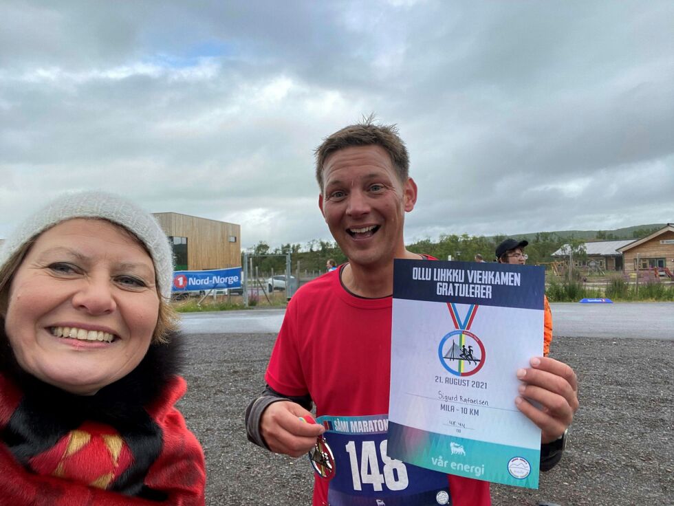 Det å utvikle Finnmark er som å løpe maraton, men det gir resultater, skriver Helga Pedersen og Sigurd Rafaelsen.
 Foto: Privat
