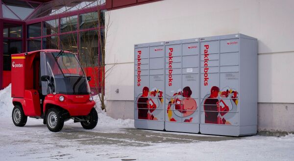 Posten setter ut selvbetjente pakkebokser