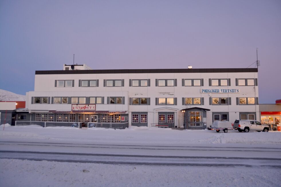 Porsanger Vertshus i Lakselv har vært stengt siden desember.
 Foto: Kristin Marie Ericsson