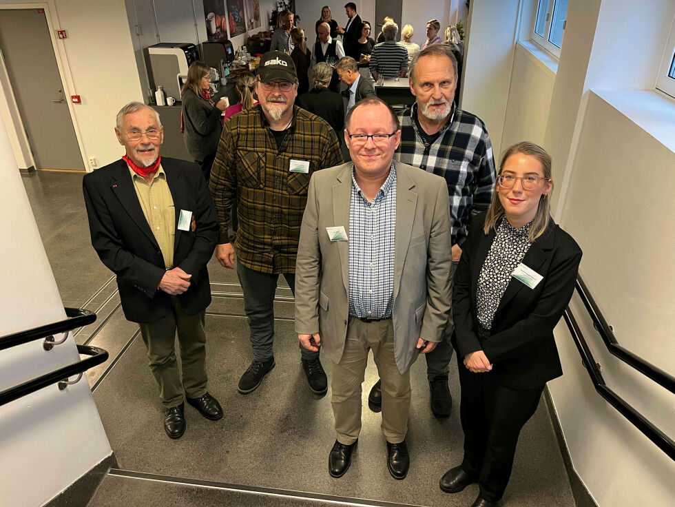 Blant de som deltok på Europarådets møte var blant andre (fra venstre): Ivar Dervo, Vegard W. Tengelsen, Rune Bjerkli, Bjørn R. Bolstad og Ida-Elise Seppola Asplund.
 Foto: Evelyn Tayco Førstemann Nilsen