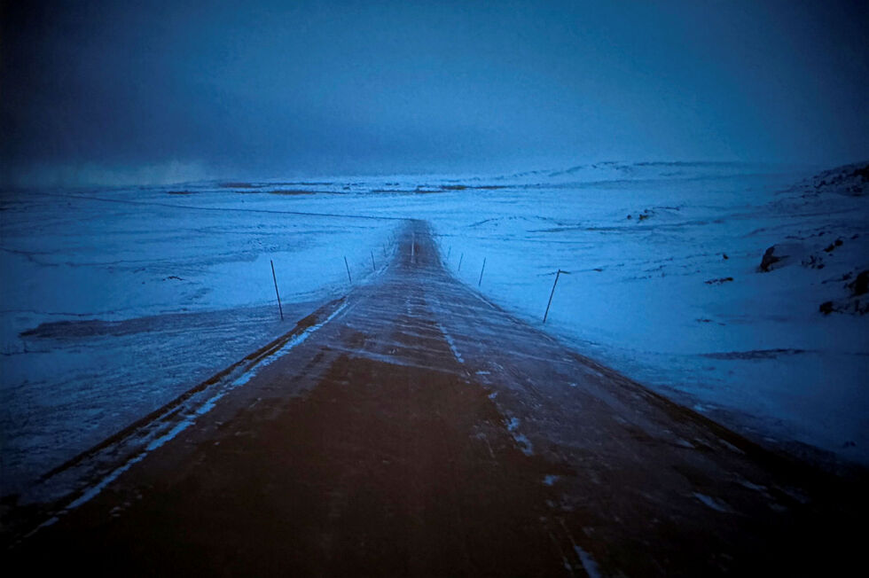 Uten tittel, 2023, Varanger.
 Foto: Ingerid Jordal