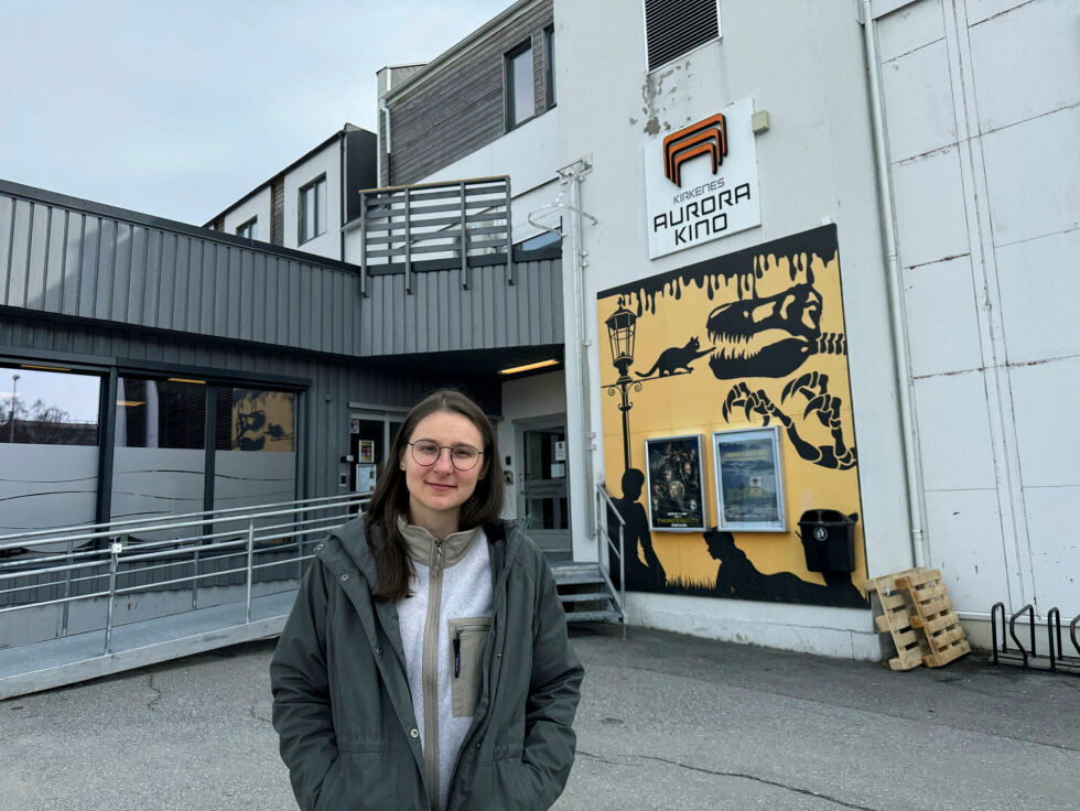 Zhanna Guzenko har utviklet prosjektet som er blitt til Finnmark Flicker.
 Foto: Birgitte Wisur Olsen