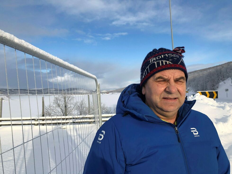 TF-leder Benn Larsen spør hvorfor det er sjølaksefiskerne som settes på land, og ikke stangfiskerne.
 Foto: Birgitte Wisur Olsen