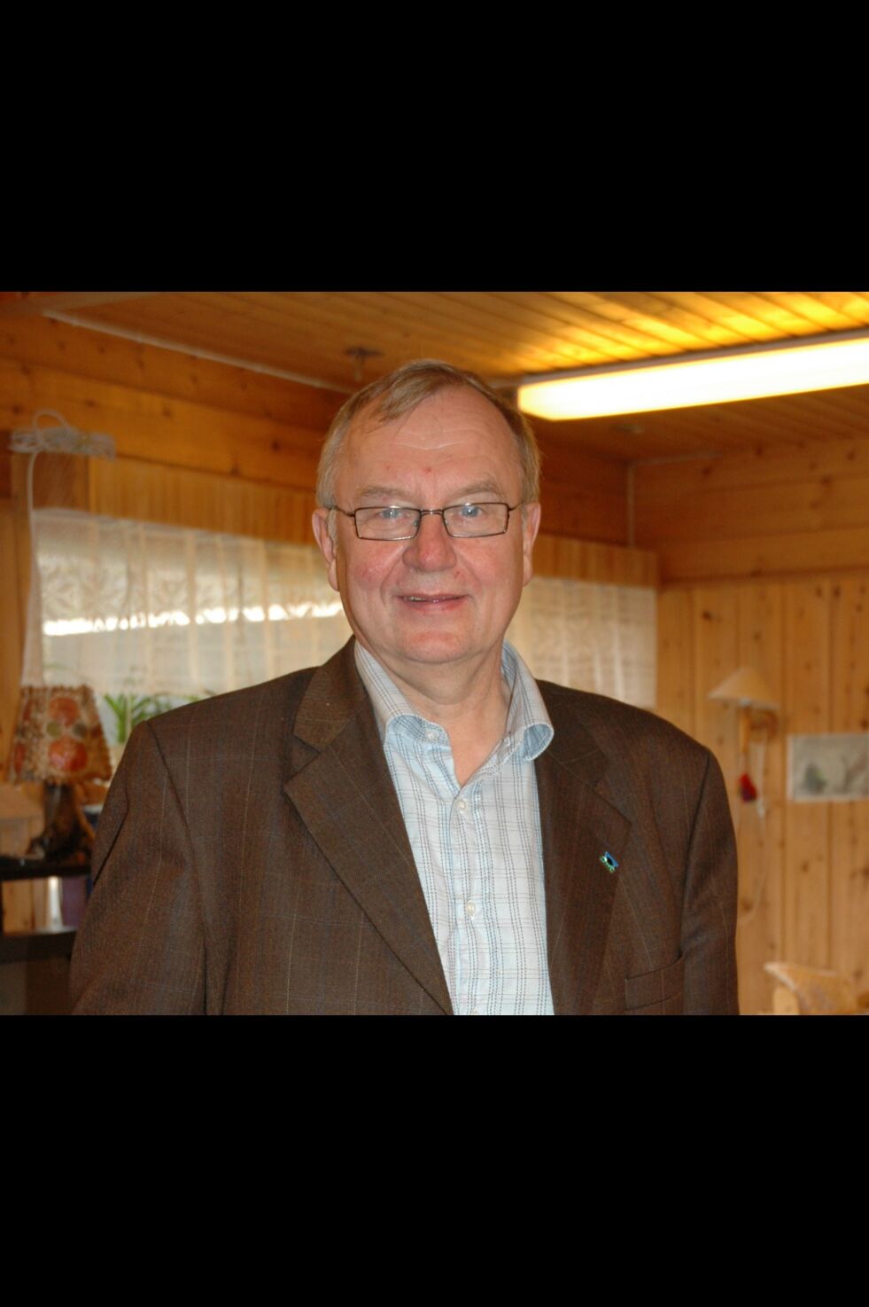 Leder i Kvensk språkting, Trygg Jakola, syns det er nyttig å ha samarbeidsmøter med de som jobber med meänkieli.
 Foto: Arkiv