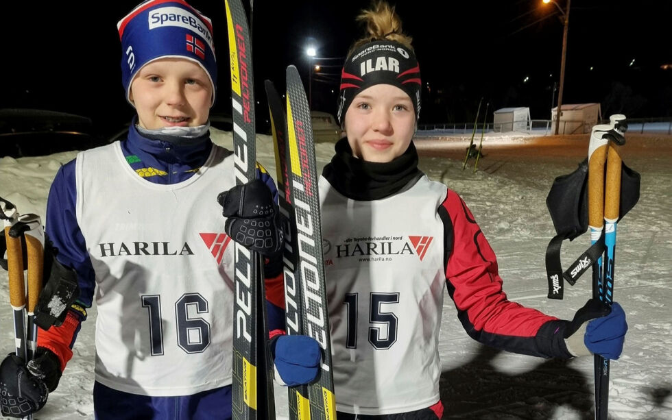 Juhan Niillas og Risten Maija Aasprong fra Ilar gleder seg stort til den to uker lange turen til Canada for å delta på Arctic Winter Games.