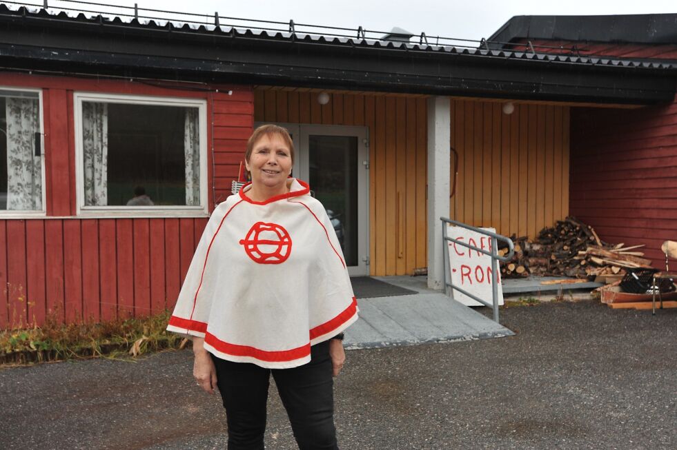 Esther Utsi skal nå legge ut Austertanakrystallen for salg, og drømmekjøperen er en stor barnefamilie.
 Foto: Erik Brenli