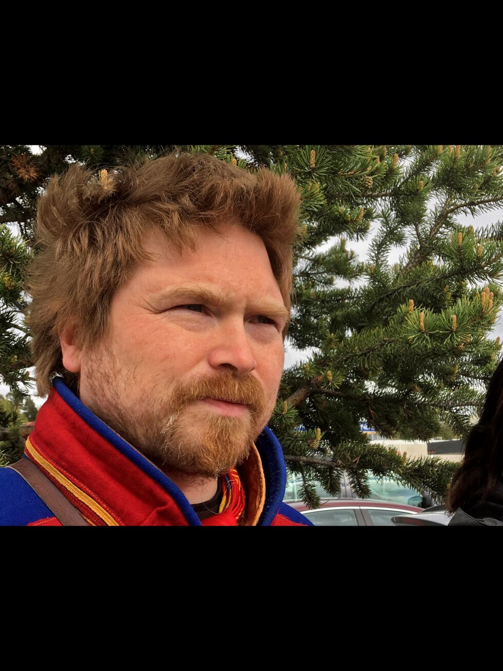 Han tar ikke gjenvalg som NSR-leder, Beaska Niillas fra Tana, som nå kan glede seg over rundt 1.200 medlemmer i den samiske kultur- og politikkorganisasjonen.
 Foto: Stein T Svala