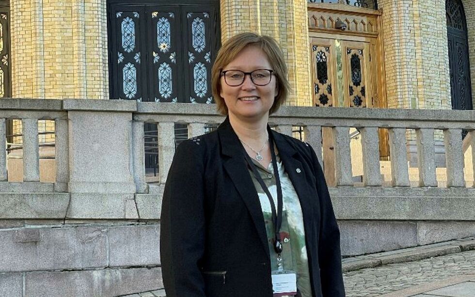 Heidi Holmgren melder om tre hektiske og lærerike dager som stortingsrepresentant.
 Foto: Nancy Porsanger Anti
