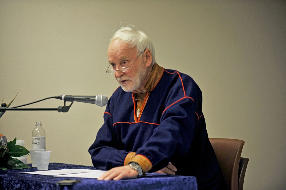 Sverre Fjellheim har fått beskjed om at han, ytterst fortjent, får kulturprisen i Røros kommune.
 Foto: Erik Brenli