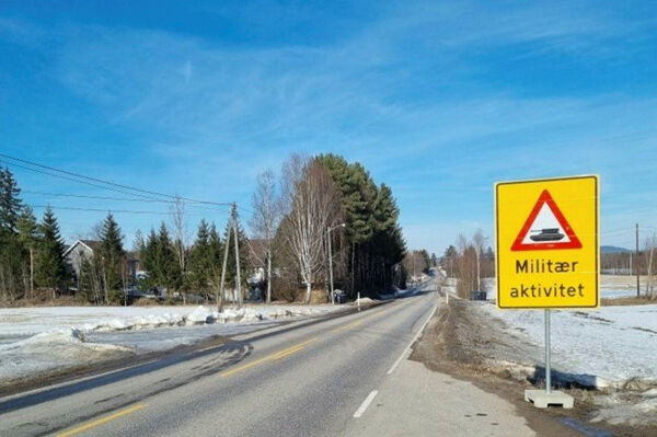 Nå skiltes øvingsområdene