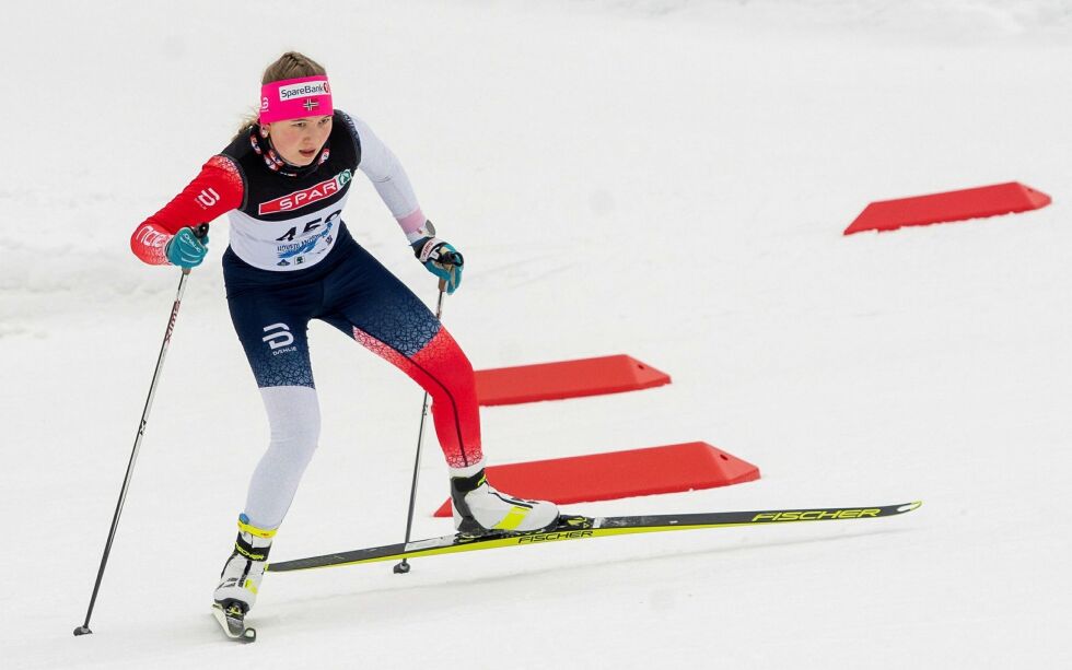 Julie Johansen Trosten fra Forsøk gjorde gode løp i Kollen, og var også med på stafettlaget til Finnmark som endte på en fin 20. plass.
FOTO: ASLAK MIKAL MIENNA