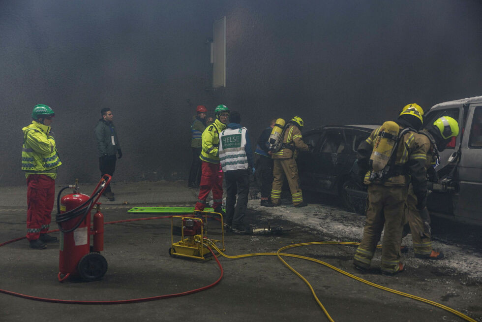 E6 blir stengt mens det er brannøvelse i Kåfjordtunnelen i Alta på formiddagen tirsdag 13. og onsdag 14. mai begge dagene.
 Foto: Silje Drevdal/Statens vegvesen.