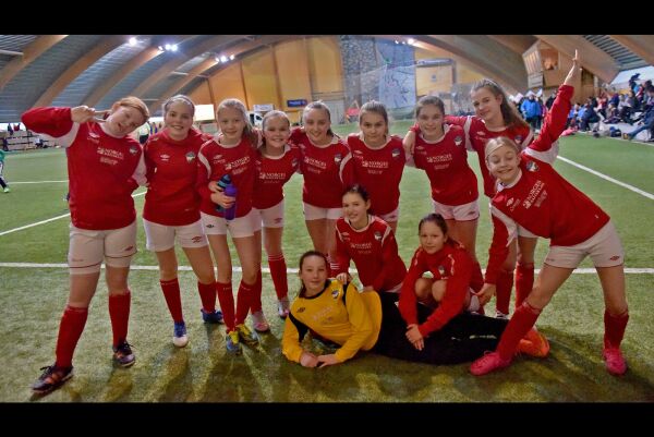 Fotballturnering i Porsangerhallen