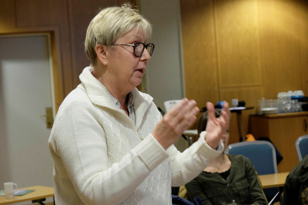 Øst-Finnmarkrådets leder Wenche Pedersen legger ikke skjul på at hun forventer mer fra regjeringen enn den millionpakka som ble presentert forleden. – Vi ser at hele Øst-Finn­mark sli­ter og har sine ut­ford­ring­er, så det er ikke å leg­ge skjul på at vi for­ven­ter mer fra regjeringen, sier hun.
 Foto: Bjørn Hildonen