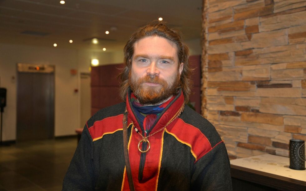 Beaska Niillas er parlamentarisk leder for NSR på Sametinget.
 Foto: Steinar Solaas