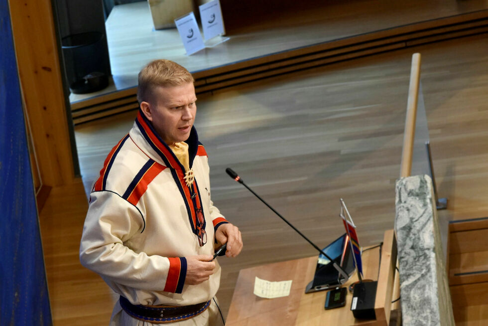 Ronny Wilhelmsen er gruppeleder for Bargiidbellodat.
 Foto: Sara Olaussen