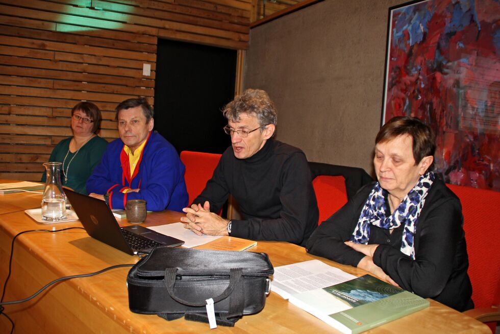 Veronica Andersen , Ole Henrik Magga, Jon Gauslaa og Hilde Heggelund
 Foto: Torbjørn Ittelin