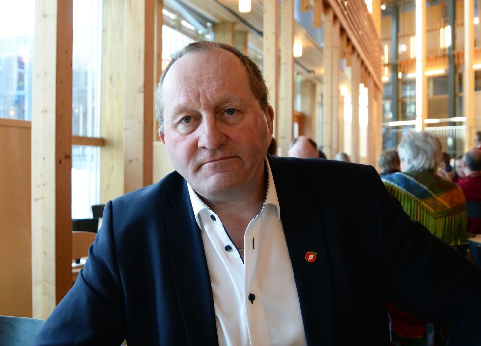Sametingsrepresentant Arthur Tørfoss i Fremskrittspartiet.
 Foto: Steinar Solaas