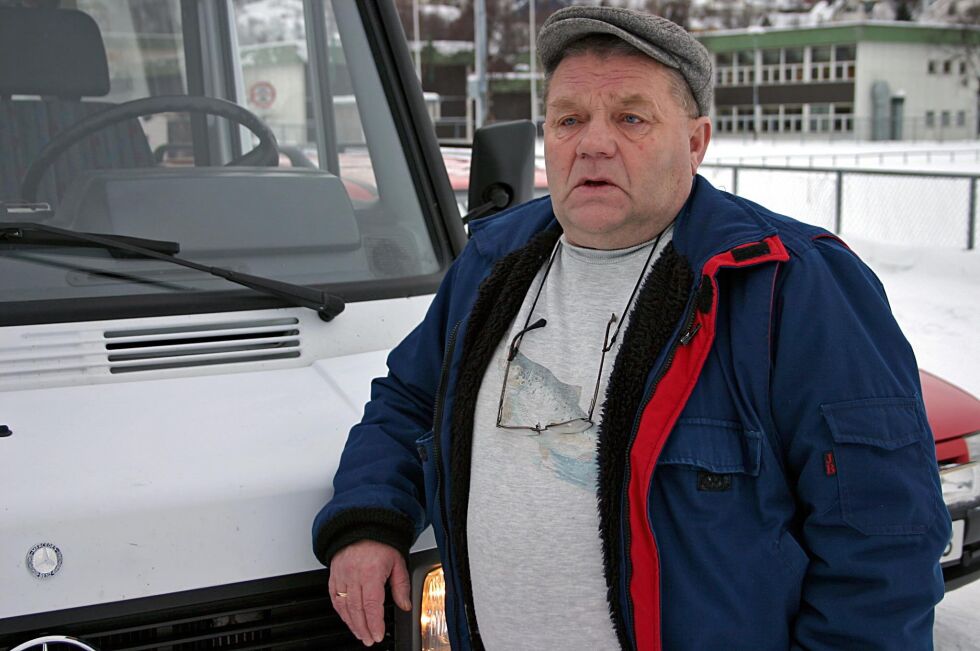 Skoltesamen Fritz Mathisen håper det er hold i nyheten om museumsåpning til sommeren, men tror det ikke før han får se det.
 Foto: Arkiv