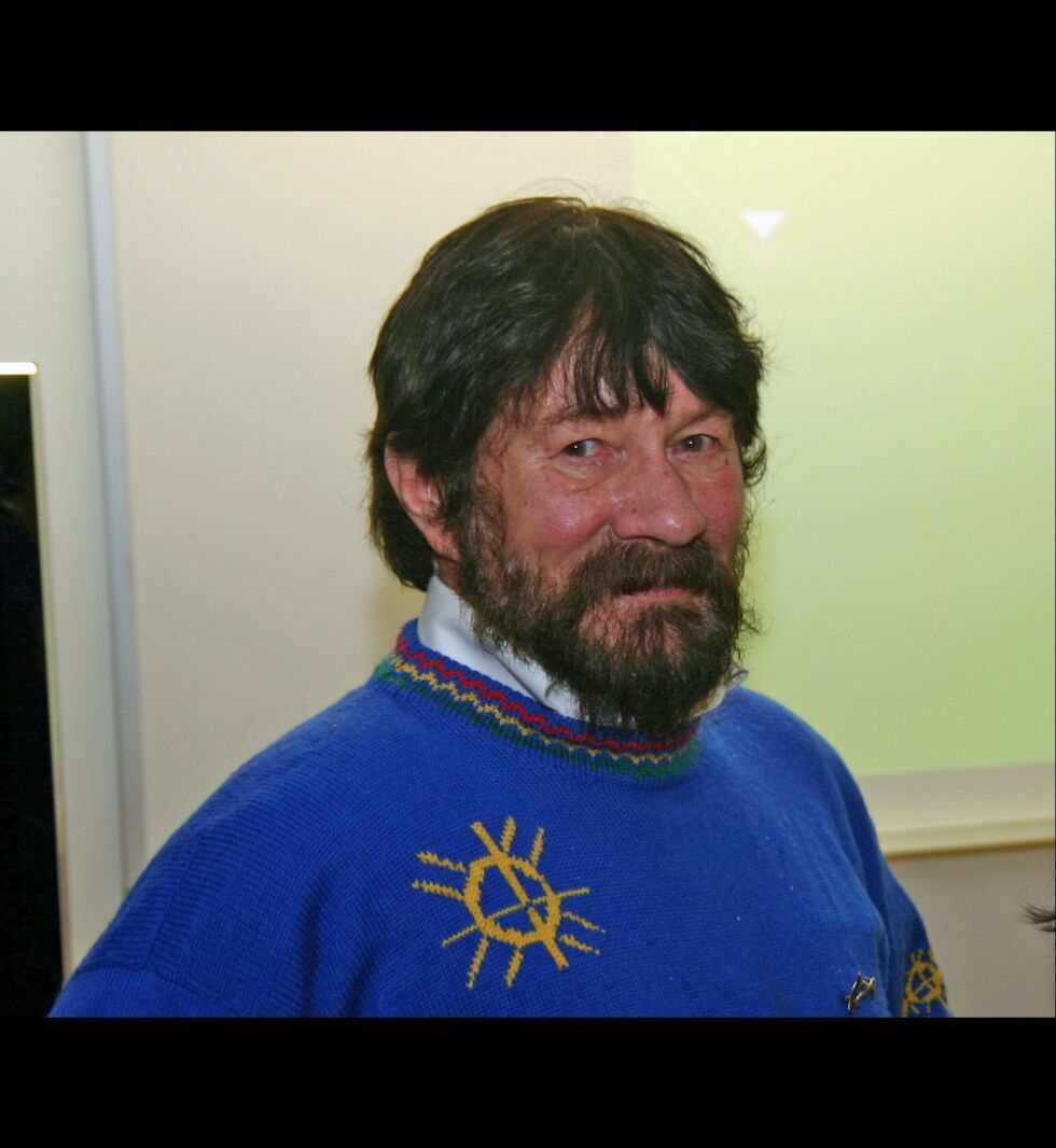 Leder Bjarne Johansen i Tana og omegn sjølaksefiskeforening.
 Foto: Arkiv
