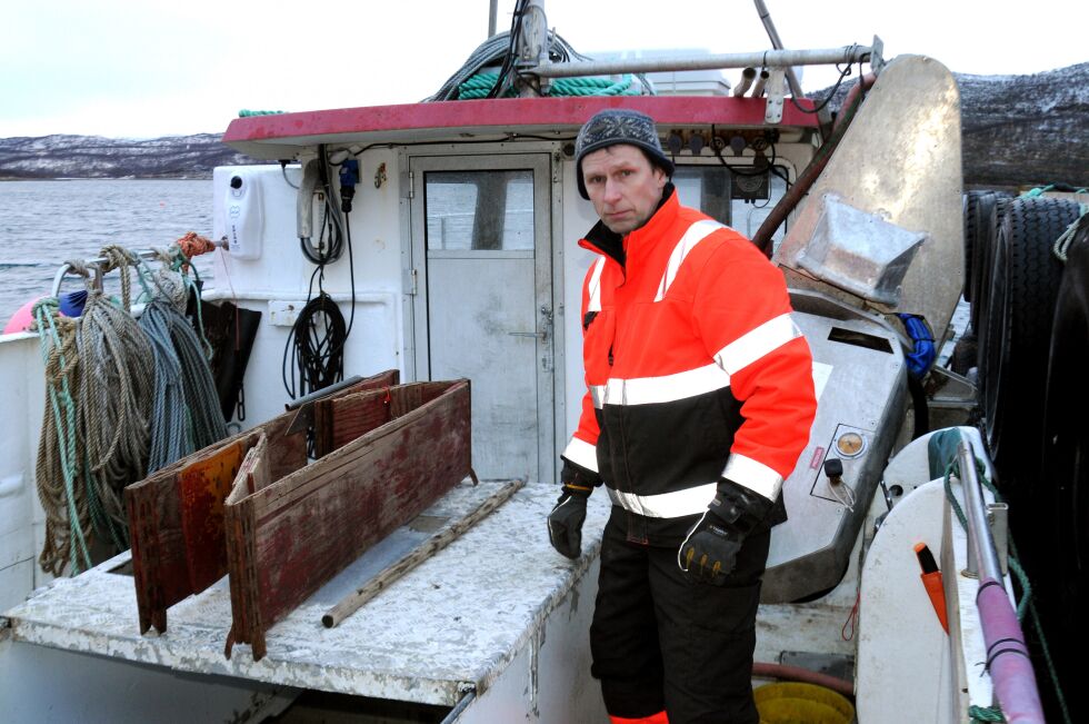 – Dette er veldig viktig for Tana og bosettinga her, økningen i gruppe II-kvota er gull verdt for oss, sier fisker Sverre Pedersen fra Smalfjord.
 Foto: Tom Haryd