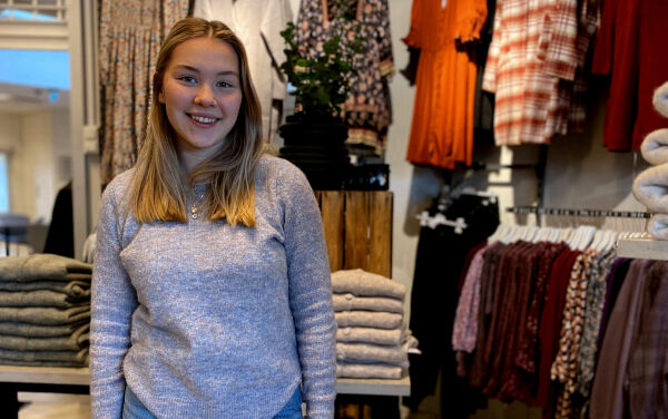 Lisa fikk sin første jobb