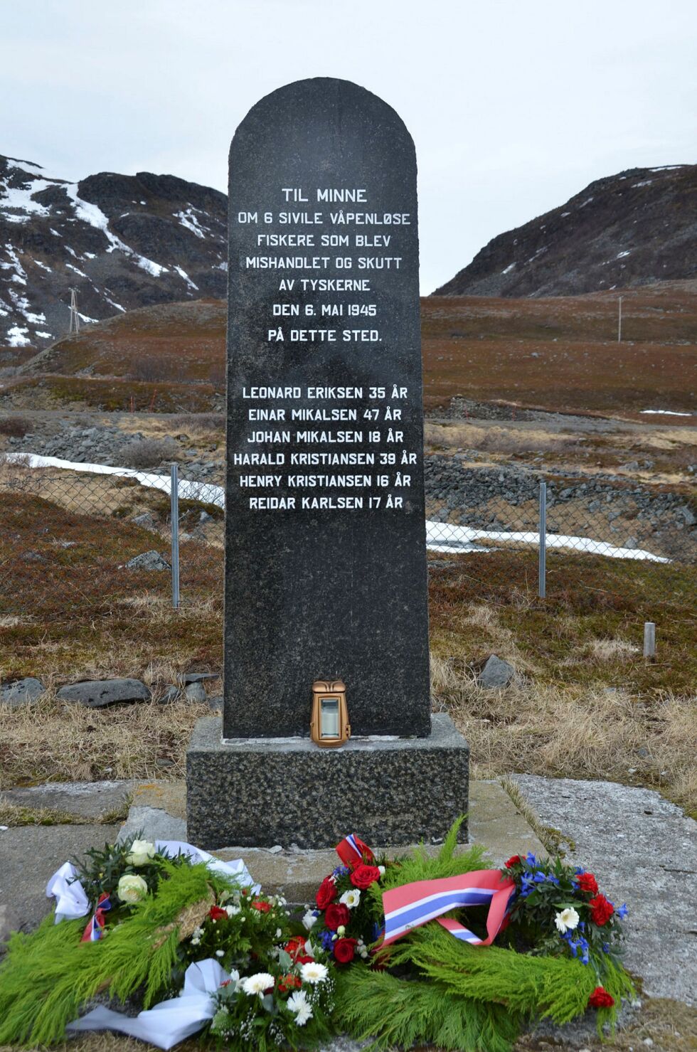 Minnebautaen på HopseidetArkivfoto: Roger Albrigtsen