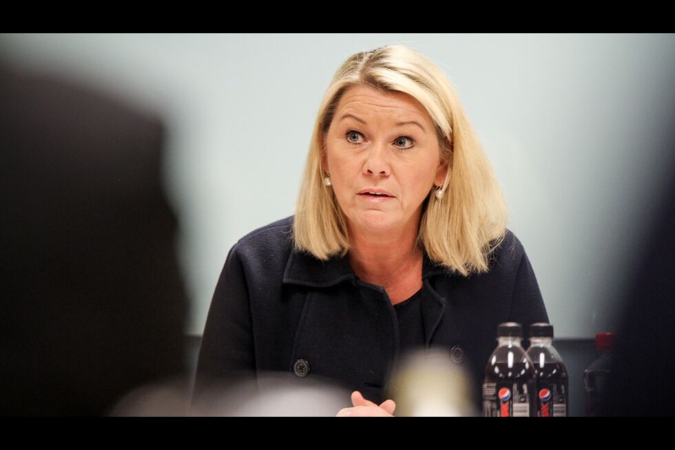 Kommunal- og moderniseringsminister Monica Mæland.
 Foto: Håkon Jacobsen