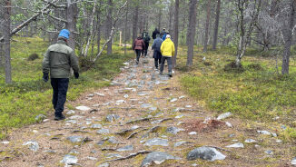 Åpnet natursti i Stabbursdalen