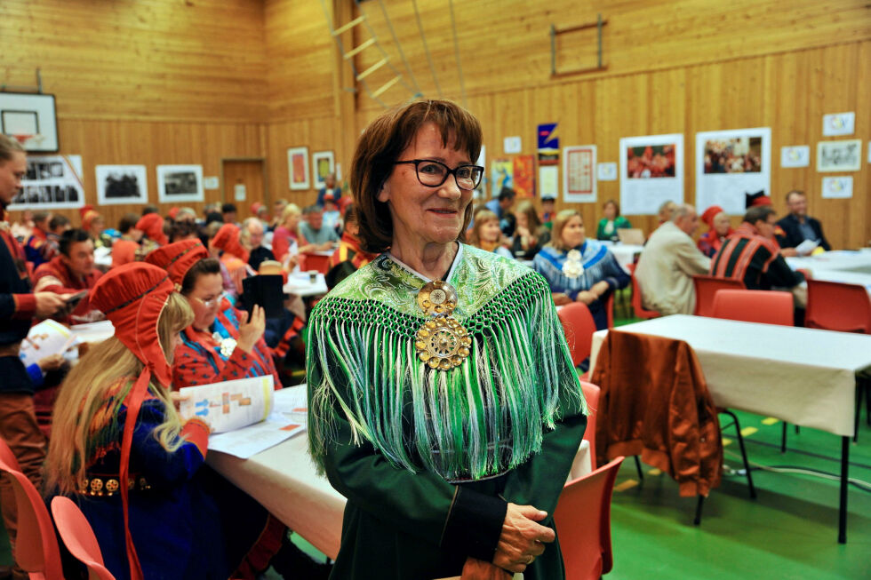 – Samenes tillit til den norske rettsstaten er sterkt svekket nå, understreker Deanu Sámelistu/Samelista i Tanas styre ved Máret Guhttor.
 Foto: Birgitte Wisur Olsen