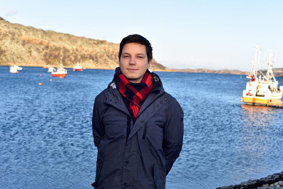 Frykt for at reketråling vil ødelegge kongekrabbefisket er grunnen til at Porsanger Høyre sier et klart nei til reketråling i Porsangerfjorden, sier Jonas Nymo, Høyres gruppeleder i Porsanger kommunestyre.
 Foto: Bjørn Arne Johansen