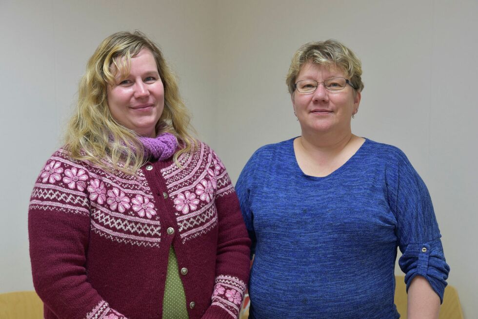 FAU-representantene, Silje Nicolaisen og Grete Nilsen, er bekymret for nedgangen i elevtallet i kulturskolen. BEGGE FOTO: KRISTIN HUMSTAD
